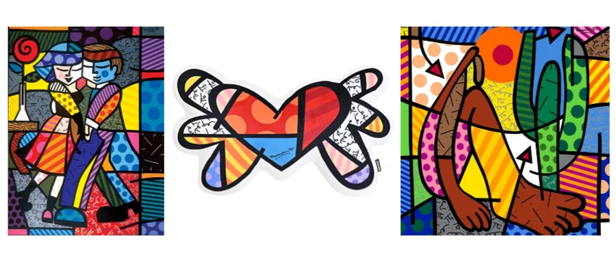 BRITTO  波普涂鸦画作